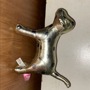 Gold spotted Victoria secret dog